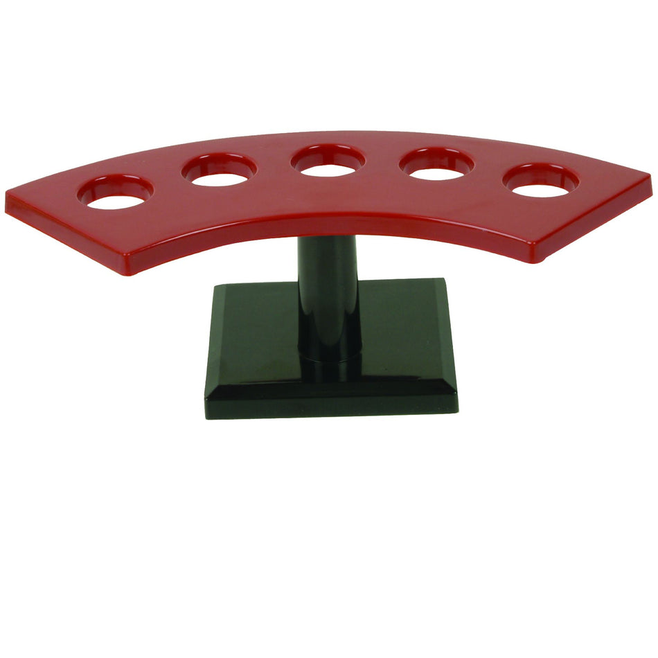 10-1/4" x 4-1/4" x 3-1/4" Hand Roll Rack - 5 Cavities, ABS, Made in Taiwan