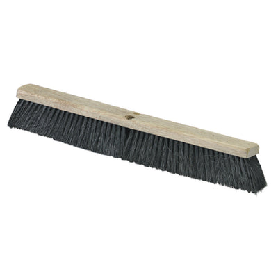 Carlisle 4504303 36 Inch Black Tampico and Horsehair Broom Head