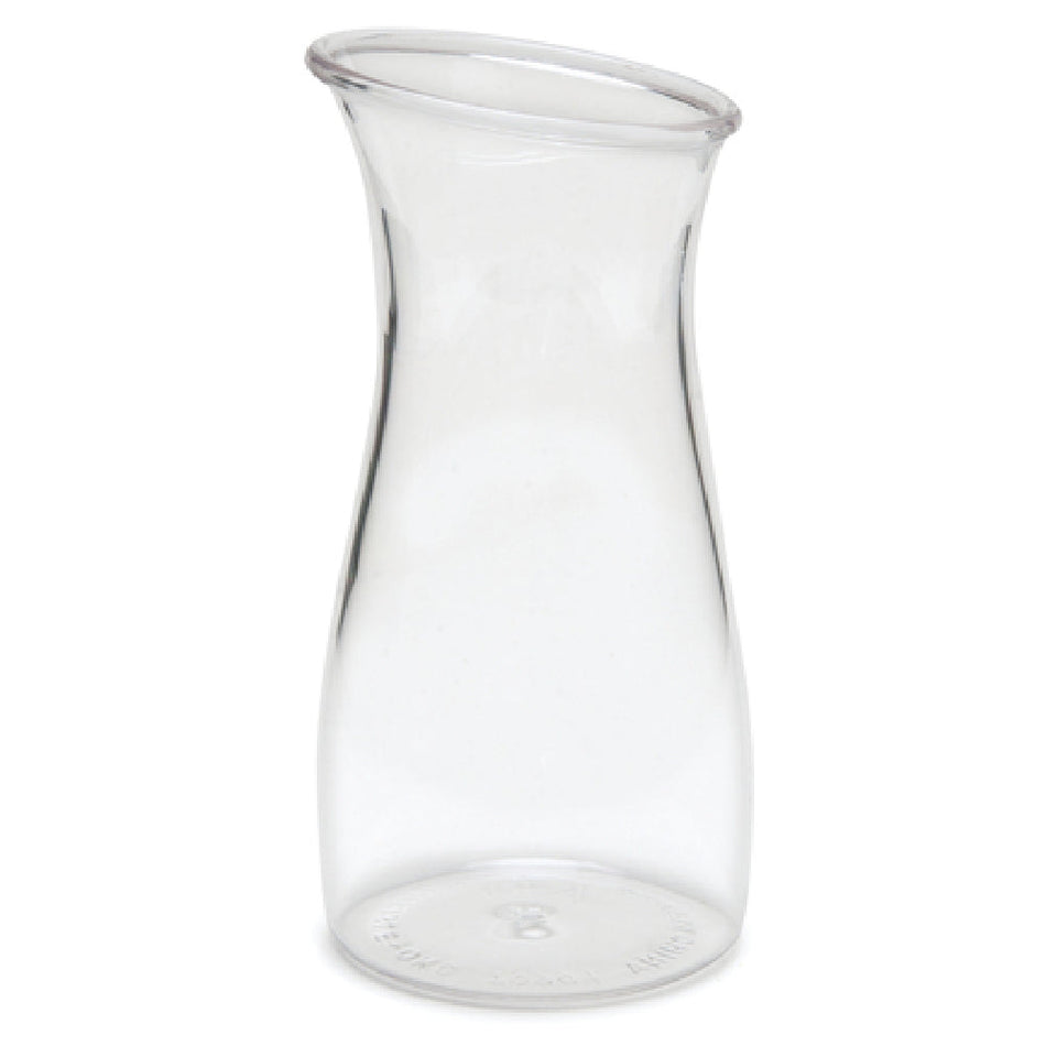 Carlisle 7090107 1/2 Liter Drip Free Pour Carafe Polycarbonate Clear Shatterproof