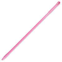 Carlisle 41225EC26 48 Inch Hanging Cap Threaded Fiberglass Pink Handle