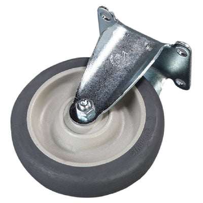 Carlisle IC225CR00 5 Inch Non-marking Plate Caster Rigid No-brake