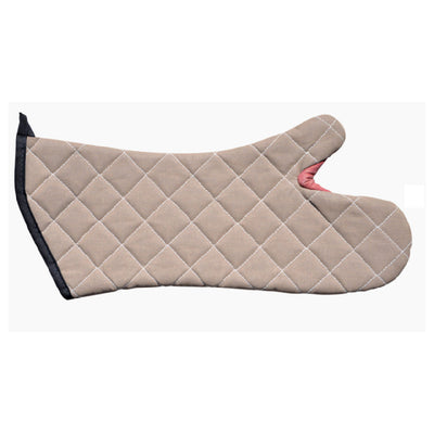 Carlisle 800FG13 13 Inch Oven Mitt Ambidextrous Fire Retardant Kevlar Tan