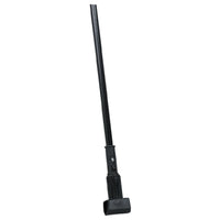 Carlisle 3697000 60 Inch Mop Handle Jaw Style Vinyl Coated Metal Black