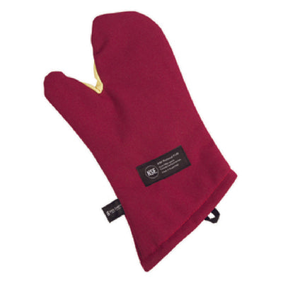 Carlisle KT0215 15 Inch Heavy Duty Conventional Style Oven Mitt Red
