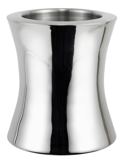 Winco WC-60 60 Oz Insulated Wine Cooler Double Walled Stainless Steel Mirror Finish