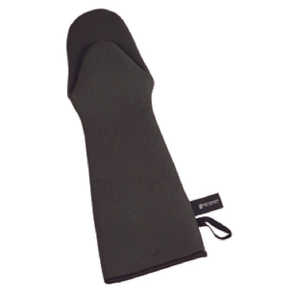 Carlisle UPM15BK 15 Inch Puppet Style Oven Mitt Neoprene Black with Stain Resistance