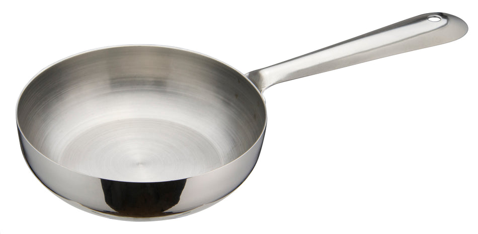 Winco DCWC-102S 10 Oz Mini Fry Pan Round Stainless Steel