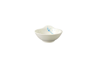 Thunder Group 3501BB 7 Oz Sauce Bowl Break-resistant Dishwasher Safe Melamine Blue Bamboo