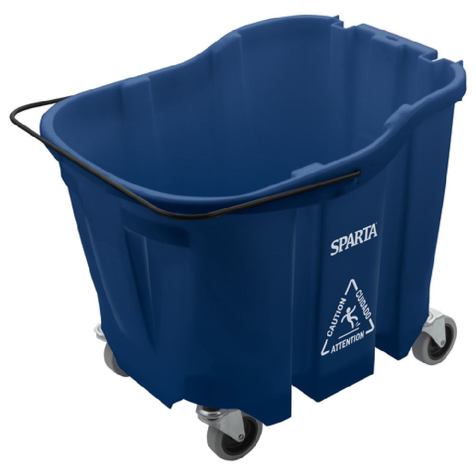 Carlisle 7690414 35 Qt Mop Bucket with OmniFit Design Blue