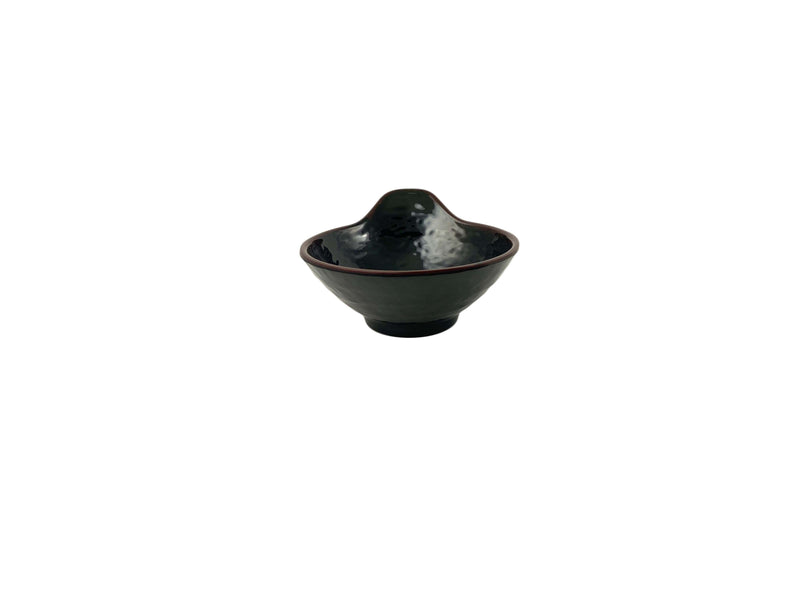 Thunder Group 3601TM 5 Oz Dip Bowl Break-Resistant Tenmoku Melamine
