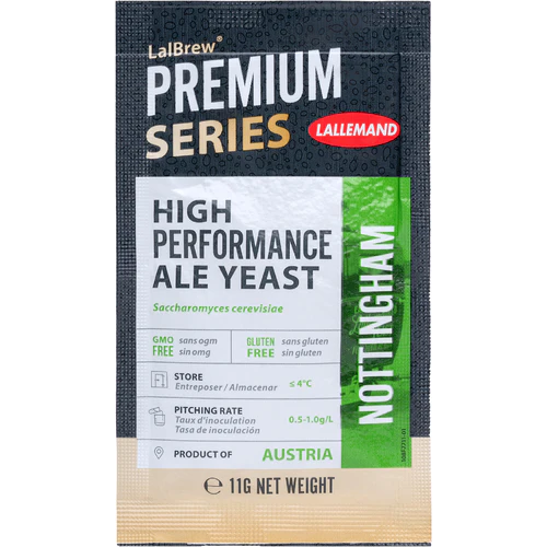 Lallemand Nottingham Ale Yeast - 11g Sachet - 3 Pack