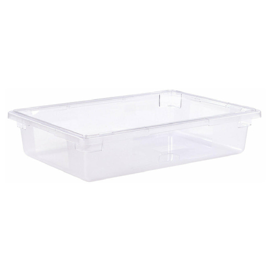 Carlisle 1062107 26 Inch Clear Food Storage Box 8-1/2 Gallon with Reinforced Corners