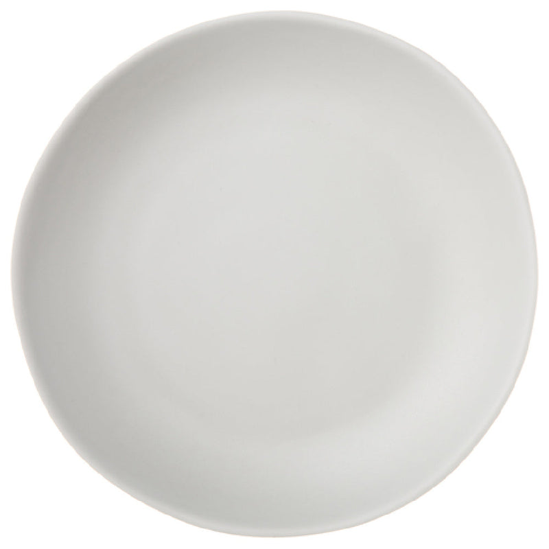 Carlisle 5310623 9 Inch Freeform Salad Plate Melamine Gray Matte Finish