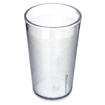 Carlisle 5506-207 9-1/2 Oz Tumbler SAN Clear Textured Dishwasher Safe