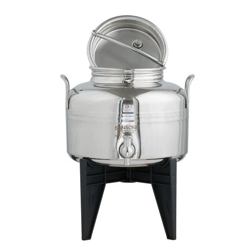 5 Gallon Stainless Steel Water Dispenser — Sansone, Made in Italy