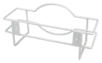 Winco WHW-10 10 Inch Glove Box Holder White Painted Steel With Organizer