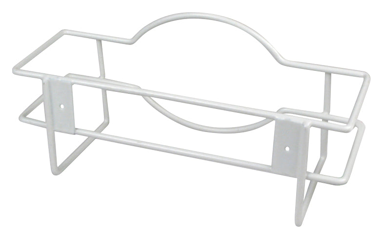 Winco WHW-10 10 Inch Glove Box Holder White Painted Steel With Organizer