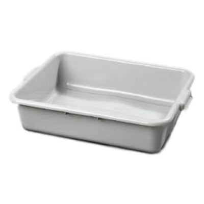 Carlisle 44010SKD23 20 Inch Bus Box High Density Polyethylene Gray Dishwasher Safe