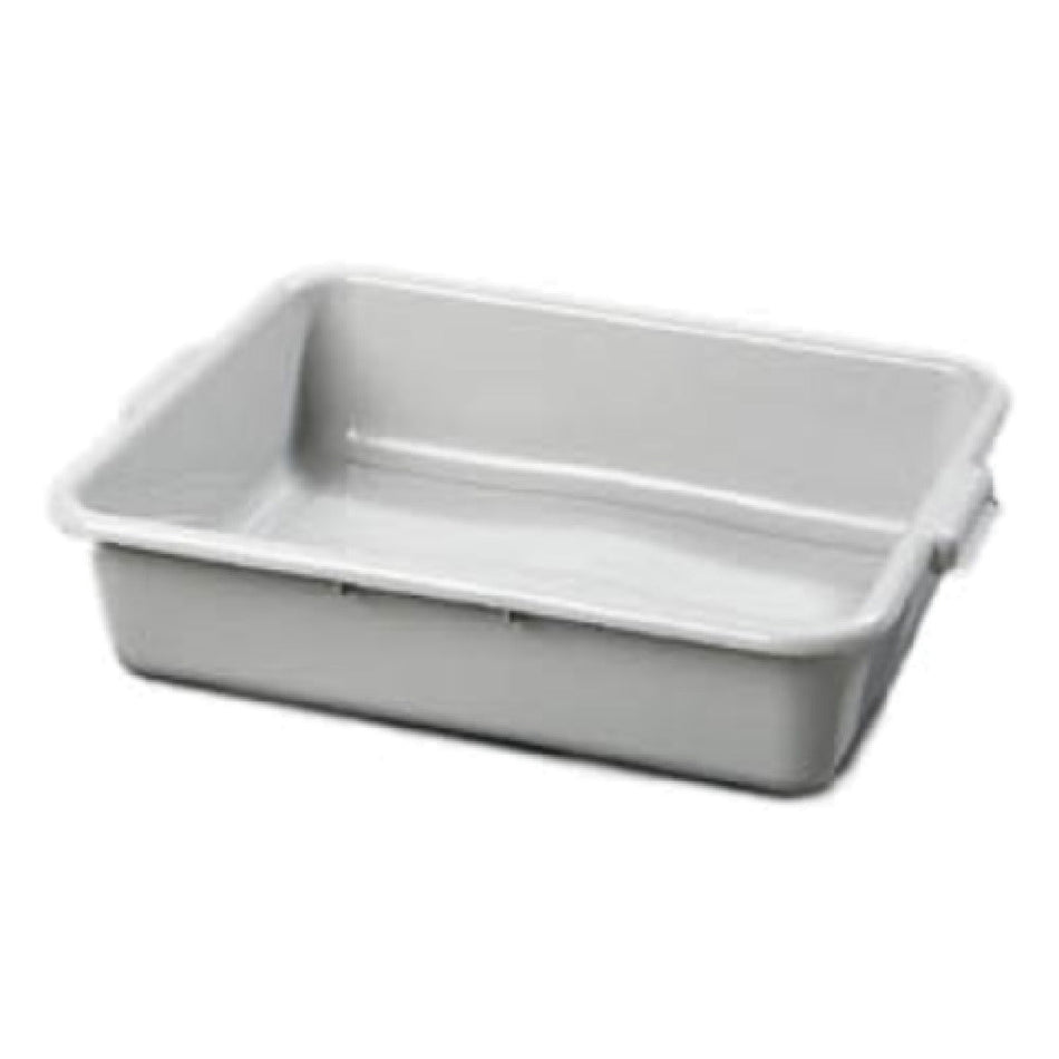 Carlisle 44010SKD23 20 Inch Bus Box High Density Polyethylene Gray Dishwasher Safe