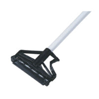 Carlisle 4166402 60 Inch Quik Release Mop Handle Flexible Plastic Fiberglass White