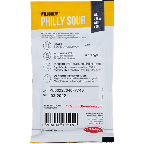 Wildbrew Philly Sour Yeast for Lactic Acid Production