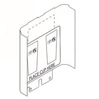 BUNN 38661.0000 Splash Panel Weldment for JDF