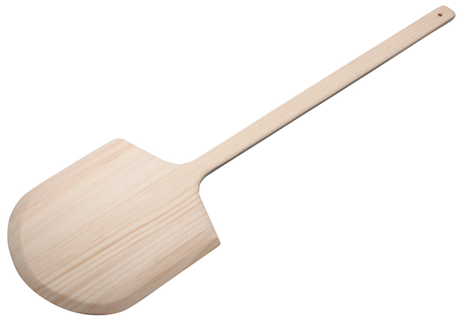 Winco WPP-1242 Wood Pizza Peel - 12" x 13", 42"