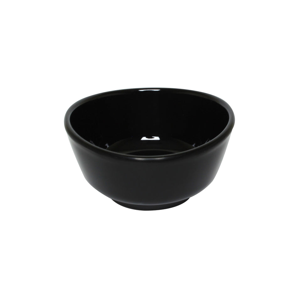 12 Pack 11 oz, 4-1/2" Diameter x 2-1/4" Height, Bowl, Classic Black Dinnerware, Melamine, BPA Free, Dishwasher Safe, Break-Resistant, Shatter-Resistant, No Microwave, No Oven, NSF
