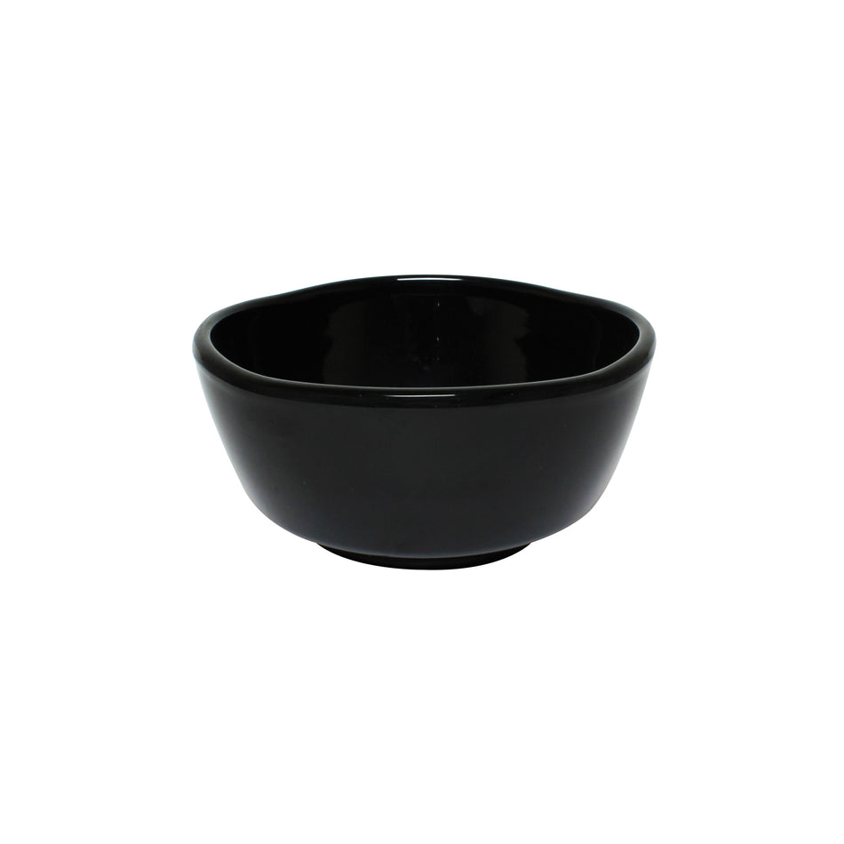 12 Pack 16 oz, 5-1/8" Diameter x 2-5/8" Height, Bowl, Classic Black Dinnerware, Melamine, BPA Free, Dishwasher Safe, Break-Resistant, Shatter-Resistant, No Microwave, No Oven, NSF