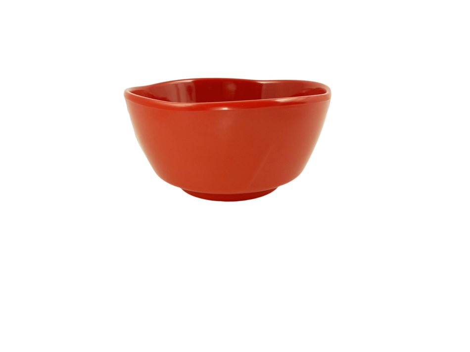 12 Pack 16 oz, 5-1/8" Diameter x 2-5/8" Height, Bowl, Classic Pure Red Dinnerware, Melamine, BPA Free, Dishwasher Safe, Break-Resistant, Shatter-Resistant, No Microwave, No Oven, NSF