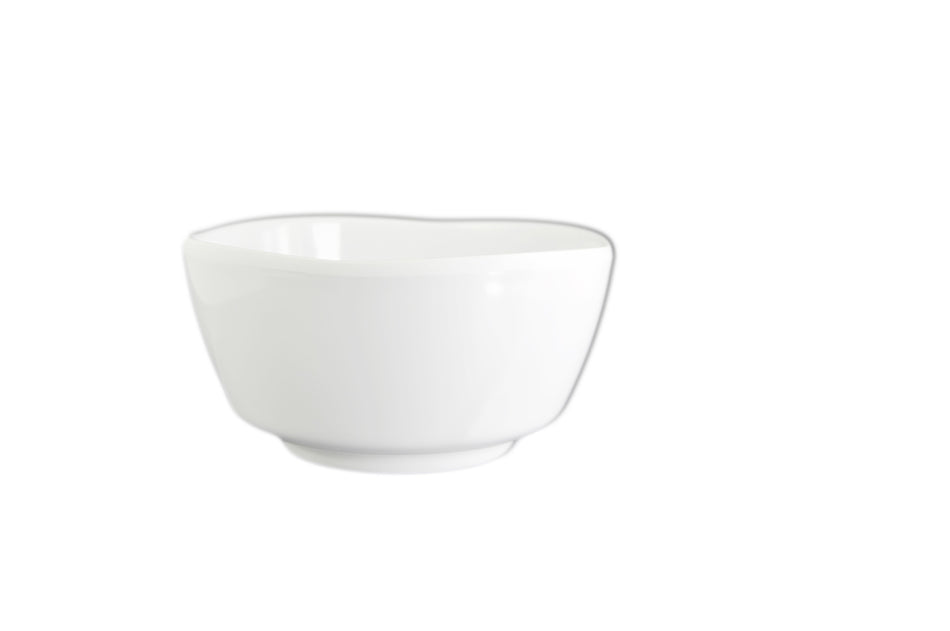 12 Pack 16 oz, 5-1/8" Diameter x 2-5/8" Height, Bowl, Classic White Dinnerware, Melamine, BPA Free, Dishwasher Safe, Break-Resistant, Shatter-Resistant, No Microwave, No Oven, NSF