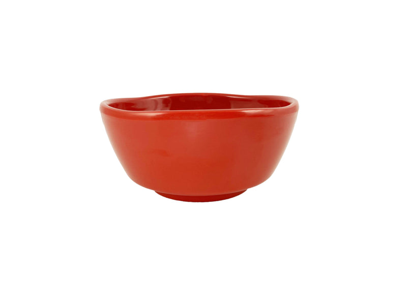 Thunder Group 39055PR 19 Oz Bowl Break Resistant Red Melamine