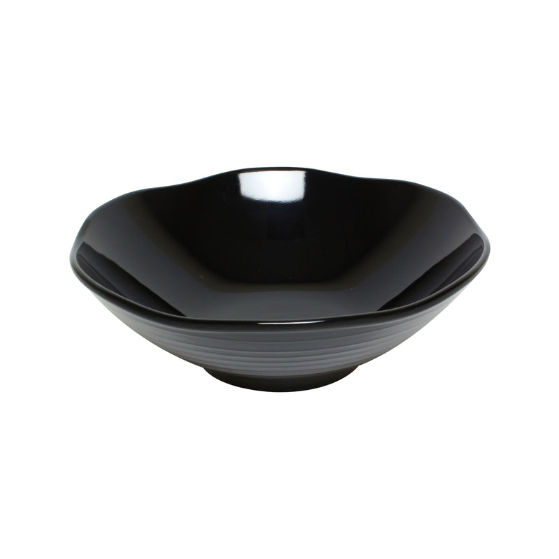 Thunder Group 39093BK 45 Oz Melamine Soup Bowl Break Resistant Black