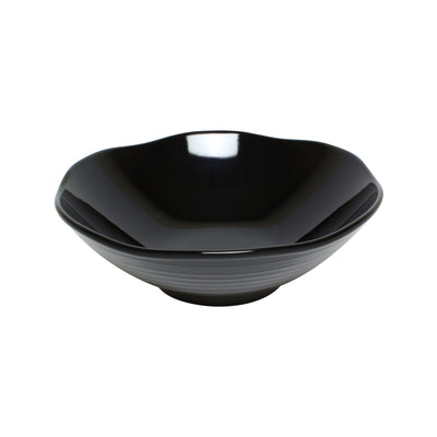 Thunder Group 39093BK 45 Oz Melamine Soup Bowl Break Resistant Black