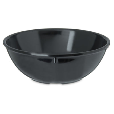 Carlisle 4352103 14 Oz Nappie Bowl Dishwasher Safe Melamine Black