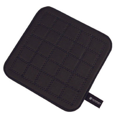 Carlisle UHP1010BK 10 Inch Square Hot Pad Neoprene Black Durable Non-Slip