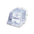 Manitowoc Indigo NXT IDP0420A/D320 Commercial Ice Machine with Bin — 463 lb/Day Full Cube, Air Cooled, 264 lb Storage, 115V
