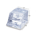 Manitowoc Indigo NXT IDP0420A/D420 Commercial Ice Machine with Bin — 463 lb/Day Full Cube, Air Cooled, 383 lb Storage, 115V