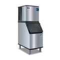 Manitowoc IDT0420W/D420 454 lb/Day Full Cube Commercial Ice Machine & Ice Maker with Bin, Water Cooled, Indigo NXT, 383 lb Storage, 115V