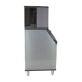 Manitowoc IDT0420W/D420 454 lb/Day Full Cube Commercial Ice Machine & Ice Maker with Bin, Water Cooled, Indigo NXT, 383 lb Storage, 115V