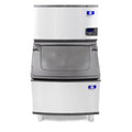 Manitowoc Indigo NXT IDT0450W/D400 Commercial Ice Machine with Bin — 430 lb/Day Full Cube, Water Cooled, 365 lb Storage, 115V