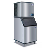 Manitowoc Indigo NXT IDT0450W/D570 Commercial Ice Machine with Bin — 430 lb/Day Full Cube, Water Cooled, 532 lb Storage, 115V