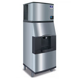 Manitowoc Indigo NXT IDT0450W/SPA312 Ice Dispenser — 430 lb/Day, Full Cube, Water Cooled, 180 lb Storage, 115V