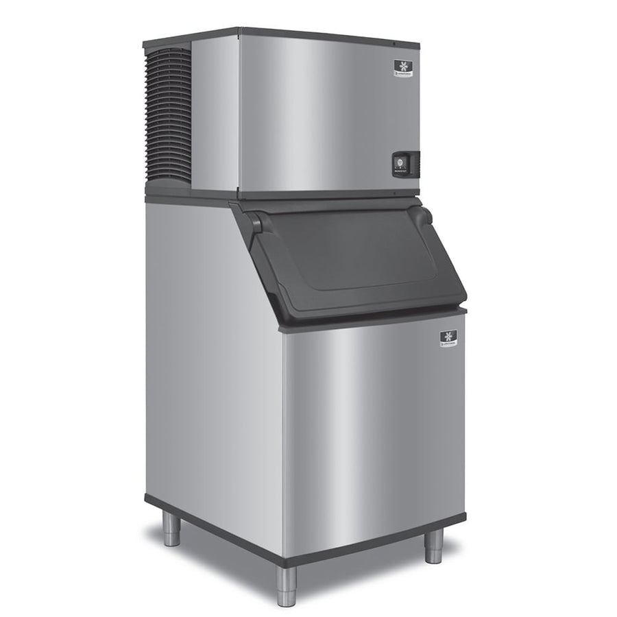 Manitowoc Indigo NXT IDP0500A/D400 Commercial Ice Machine with Bin — 515 lb/Day Full Cube, Air Cooled, 365 lb Storage, 115V
