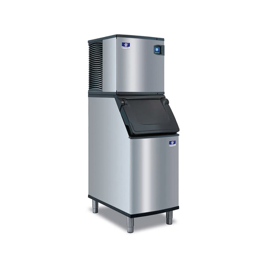 Manitowoc Indigo NXT IDP0620A/D420 Commercial Ice Machine with Bin — 482 lb/Day Full Cube, Air Cooled, 383 lb Storage, 115V