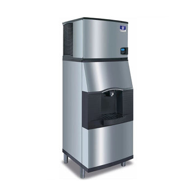 Manitowoc Indigo NXT IDT0750W/SFA292 Ice Dispenser — 703 lb/Day, Full Cube, Water Cooled, 180 lb Storage, 208/230V