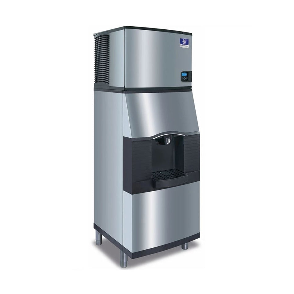 Manitowoc Indigo NXT IDT0750W/SFA292 Ice Dispenser — 703 lb/Day, Full Cube, Water Cooled, 180 lb Storage, 208/230V