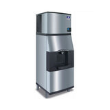 Manitowoc Indigo NXT IDT0750W/SPA312 Ice Dispenser — 703 lb/Day, Full Cube, Water Cooled, 180 lb Storage, 208/230V