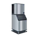 Manitowoc IDT0900W/D970/K00470 780 lb/Day Full Cube Commercial Ice Machine & Ice Maker with Bin, Water Cooled, Indigo NXT, 882 lb Storage, 208/230V
