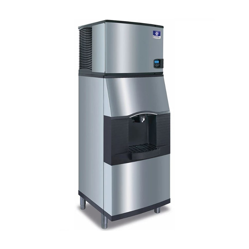 Manitowoc Indigo NXT IDT0900W/SPA312 Ice Dispenser — 780 lb/Day, Full Cube, Water Cooled, 180 lb Storage, 208/230V